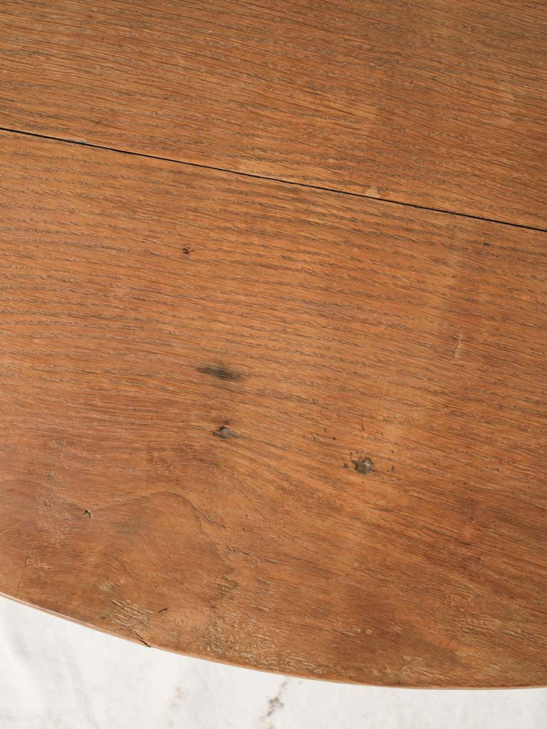 Early 20th-Century French Oak Winegrower’s Tilt-Top Table - 27¼" x 39½"