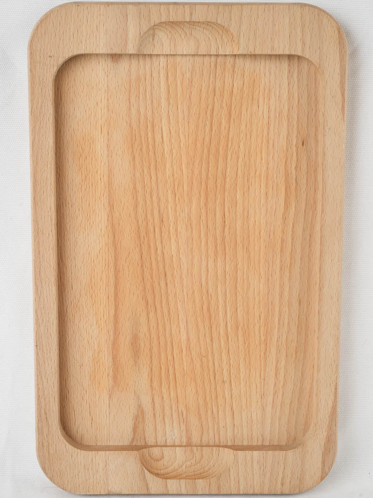 Aged wood culinary prep tray