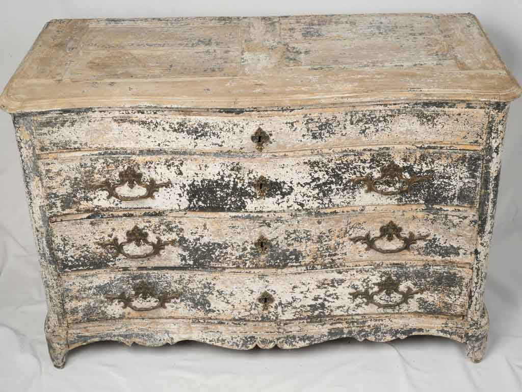 Vintage French oak dresser with patina