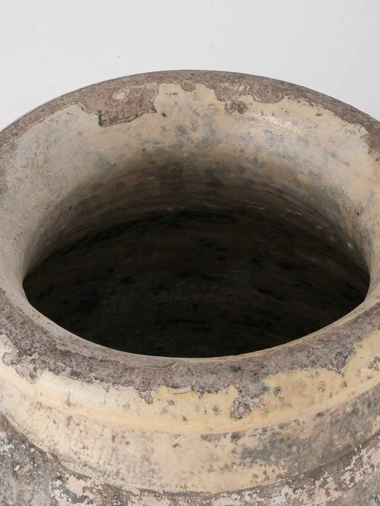 Traditional Biot jar with patina