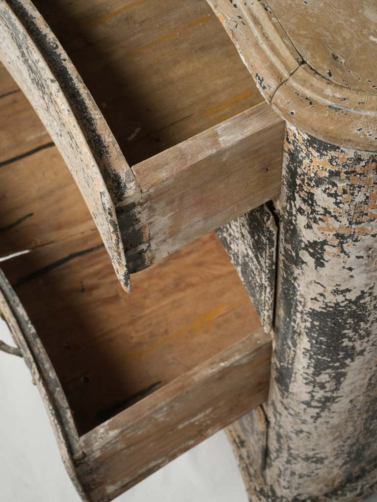 Charming distressed French country commode