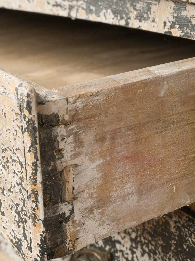Rustic French oak four-drawer dresser