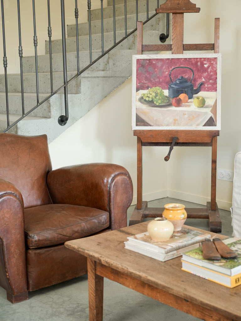 Expressive modern oil painting canvas