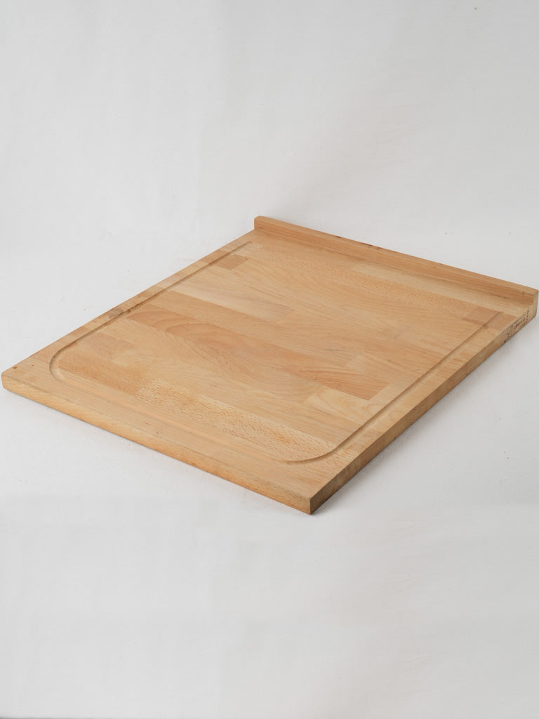 Vintage large counter edge cutting board