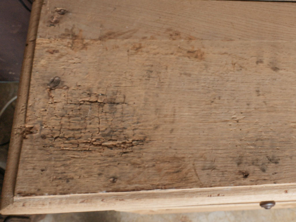 Refined panelled French oak enfilade buffet