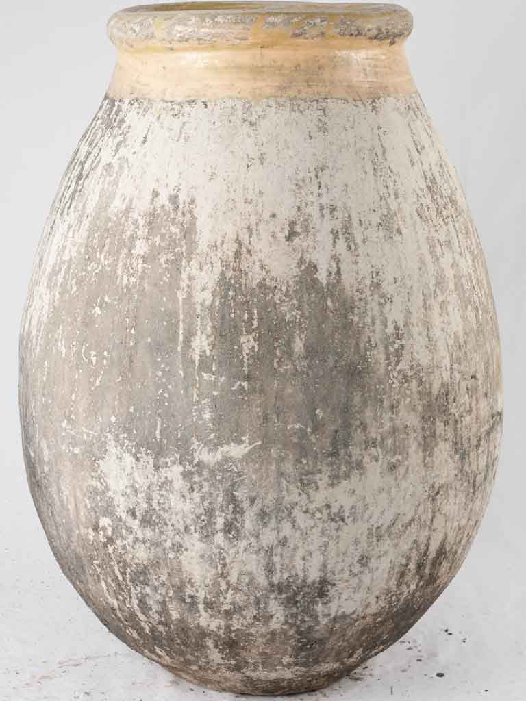 Mediterranean olive storage jar vintage