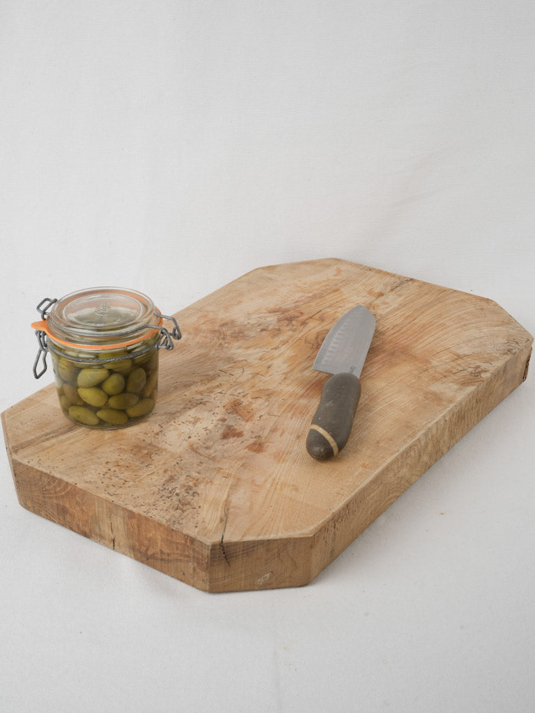 Antique farmhouse-style cutting board