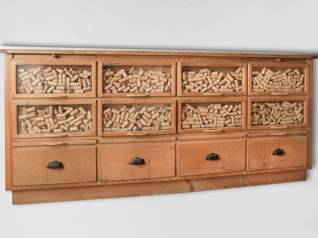 Provenance-rich marble grain display