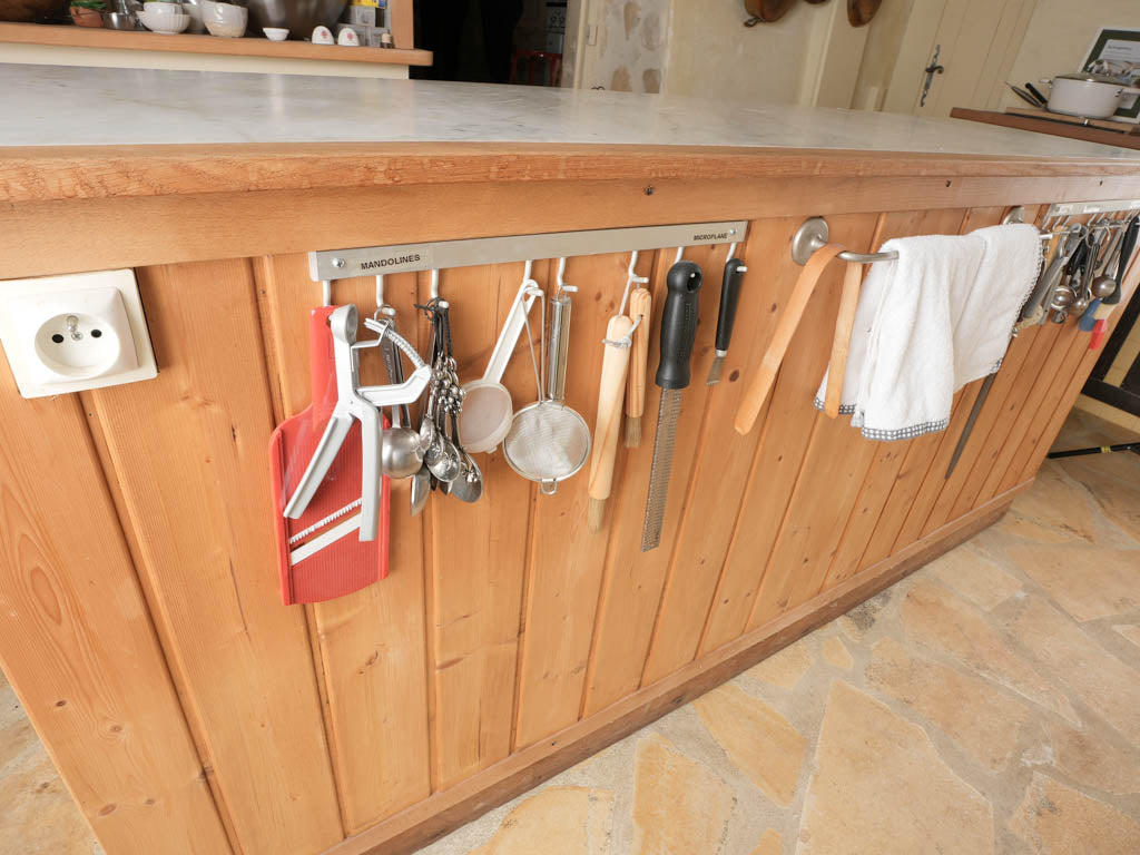 Modified electrical vintage kitchen island