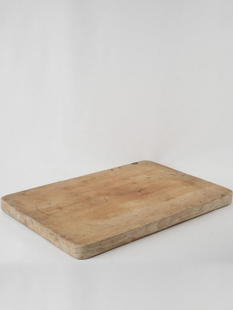 Aged natural wood serving tray