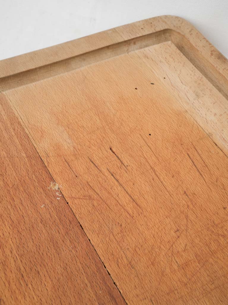 Provencal vintage wooden serving platter