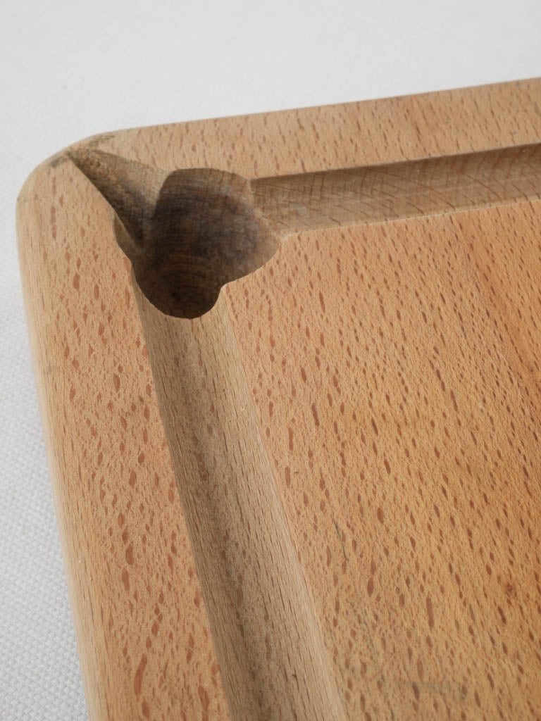 Handcrafted extra-large wooden chopping board