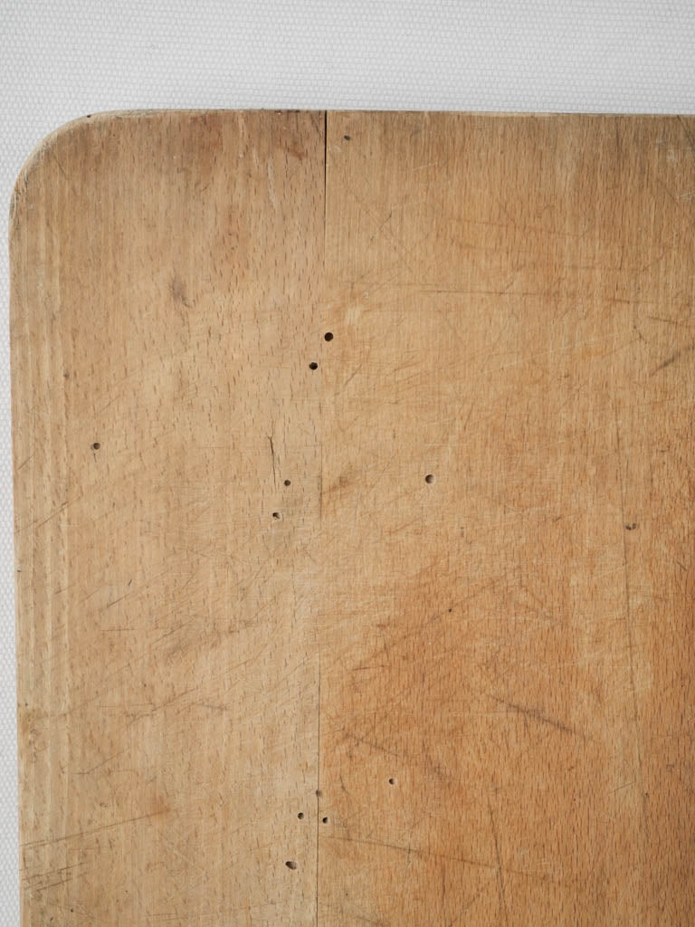 Hand-carved jumbo wooden cutting board