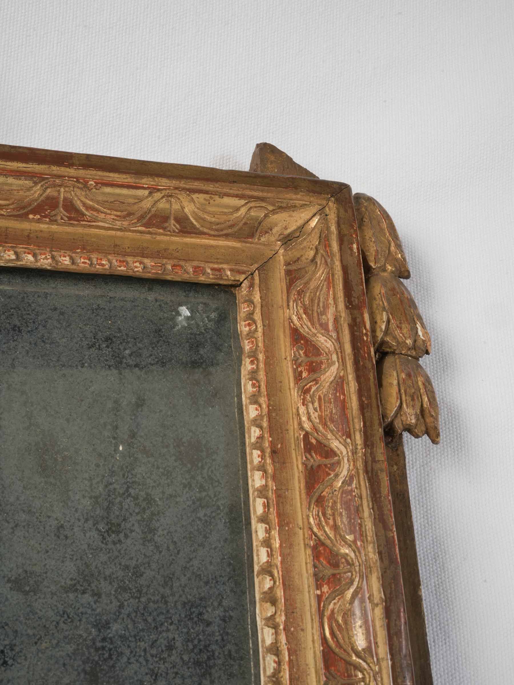 Unique atmospheric period glass mirror