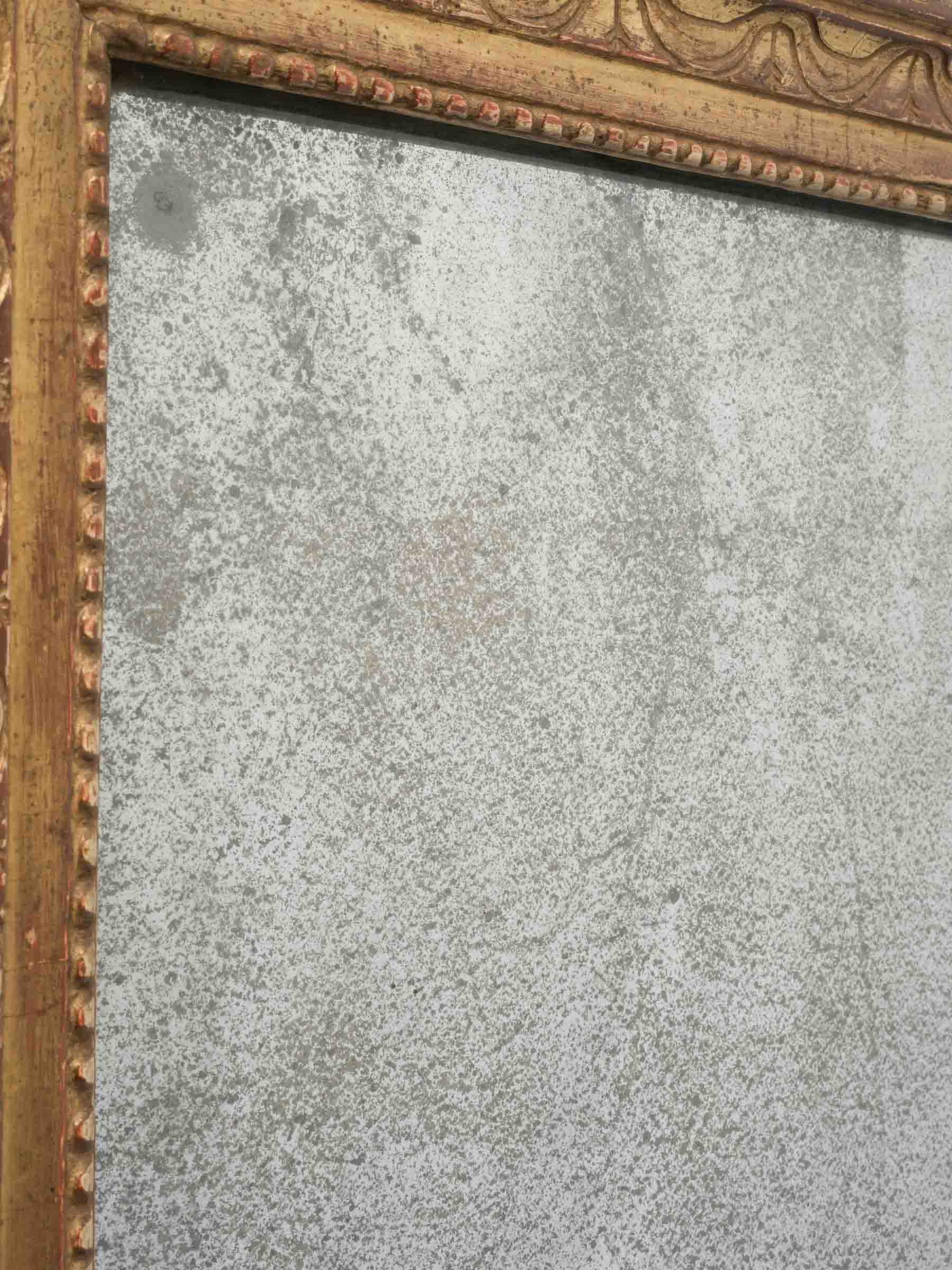 Elegant historical decorative wall mirror