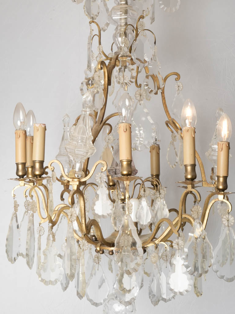 Elegant French glass ball lighting