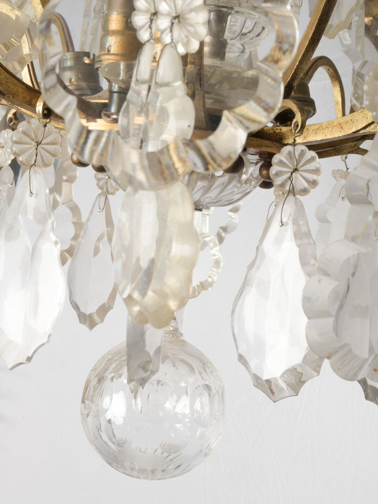 Refined bronze finish chandelier elegance
