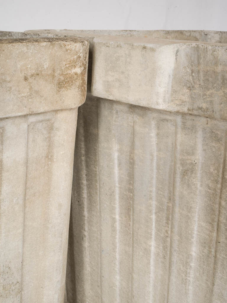 Sculptural modernist Willy Guhl planters
