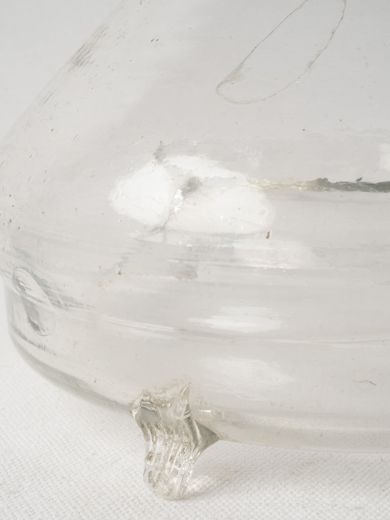 Graceful vintage repurposed flower vessel