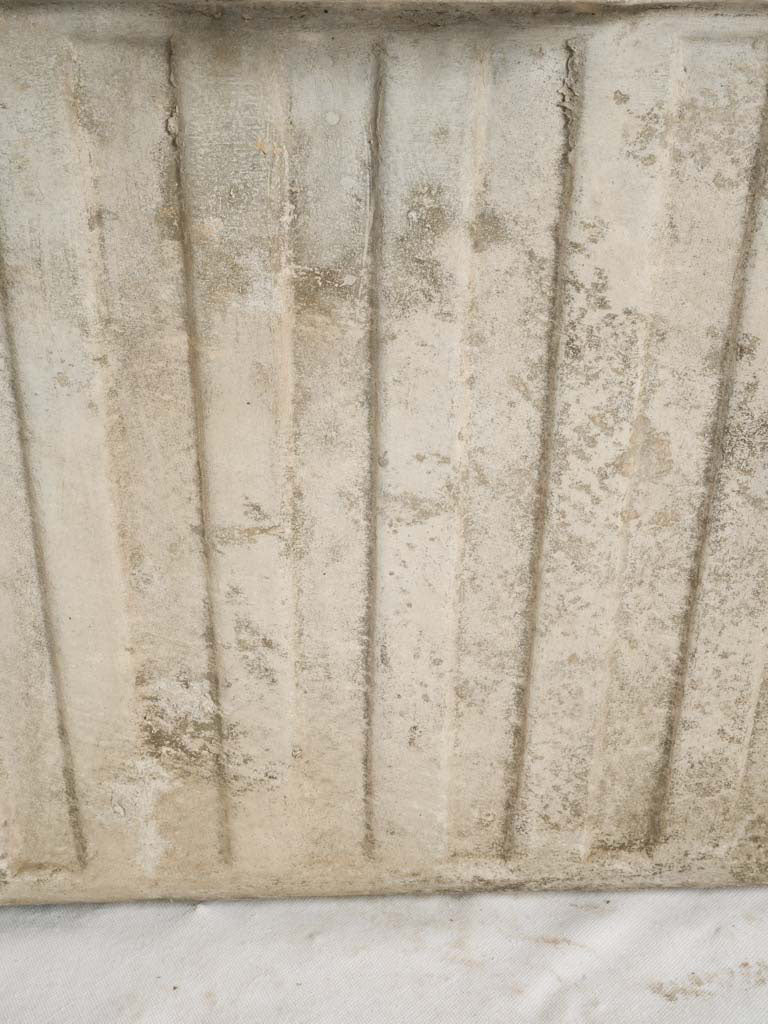 Fluted side large vintage planters