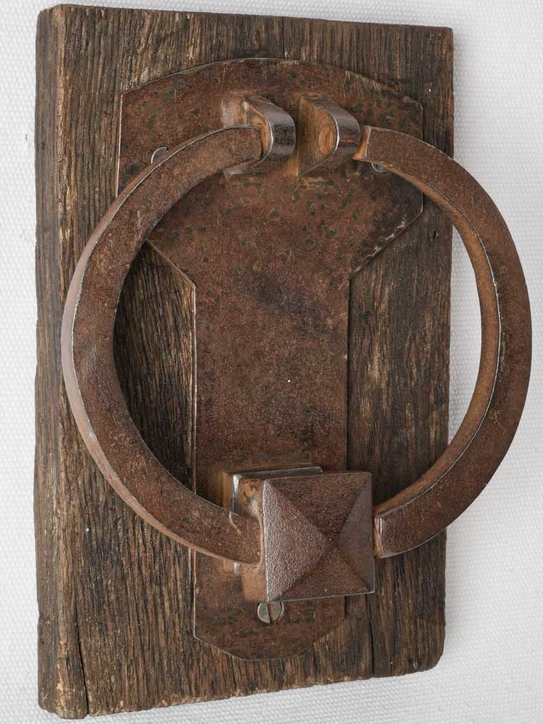 Vintage patina French door knocker