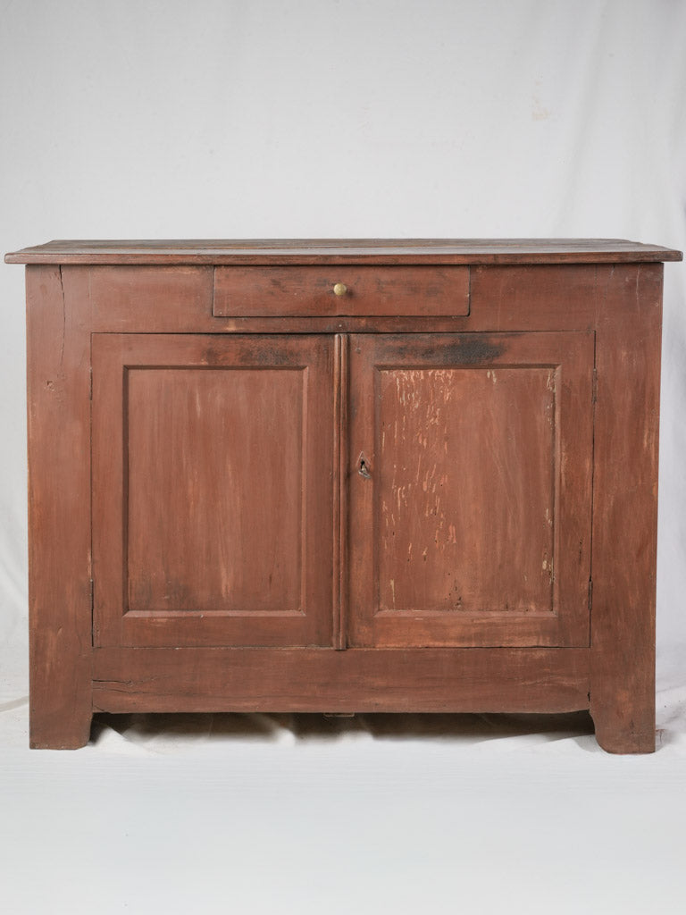 Aged Ardèche wooden buffet