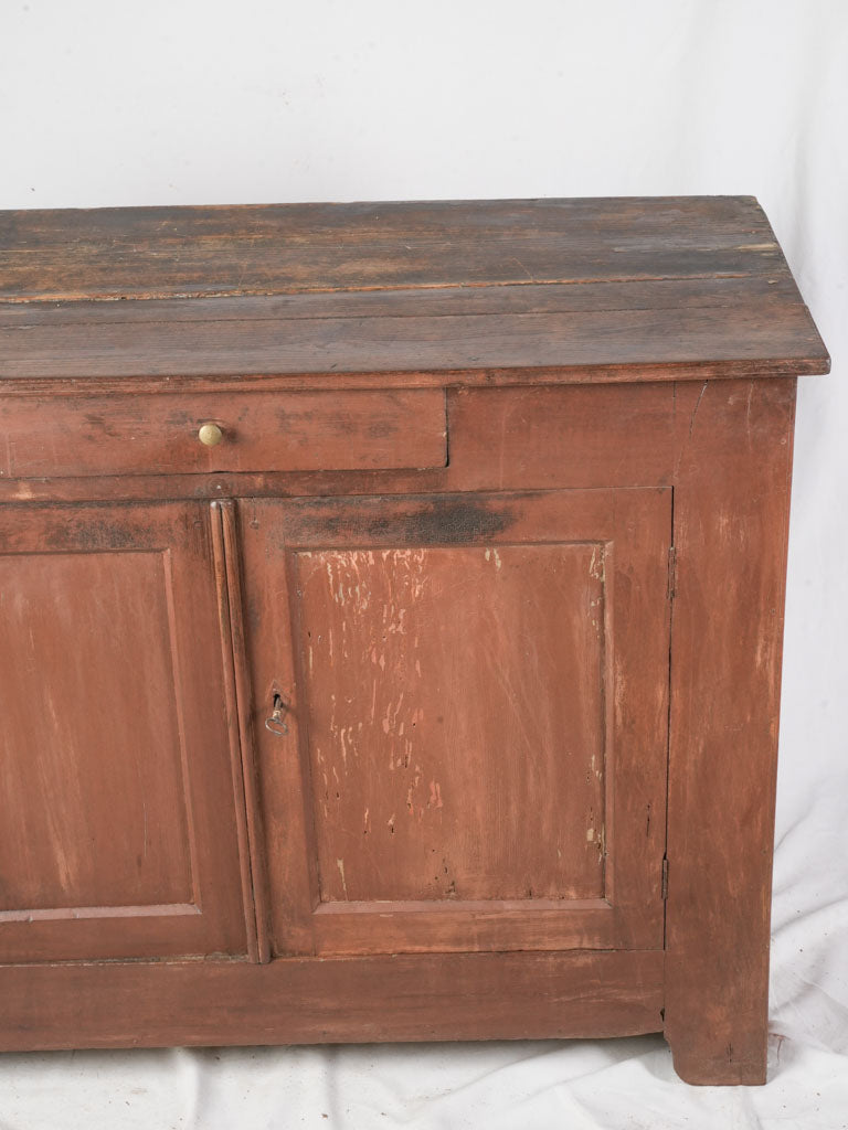 Well-aged wooden buffet