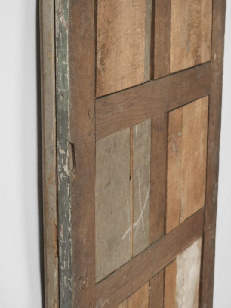 Classic, aged oak frame mirror