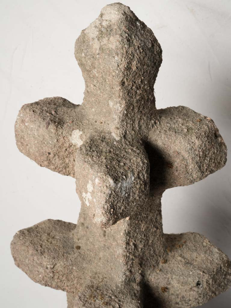 Elegant sandstone pinnacle with patina