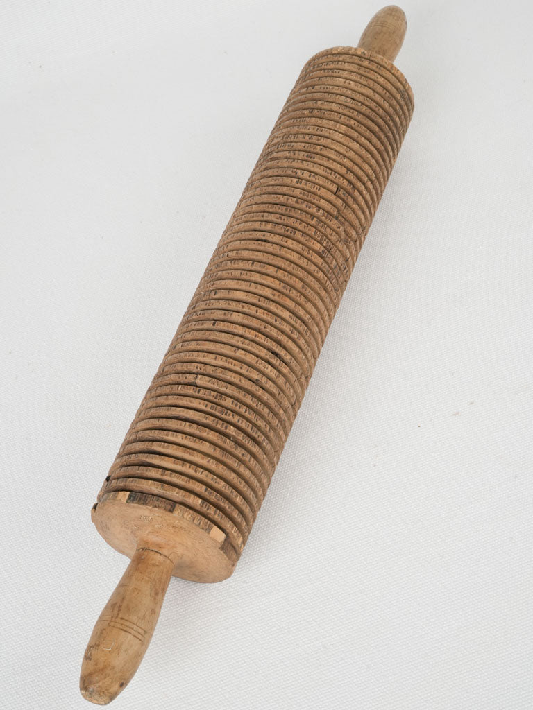 Vintage artisan-crafted pastry tool