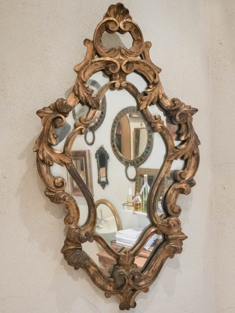 Timeless Vintage Powder Room Mirrors