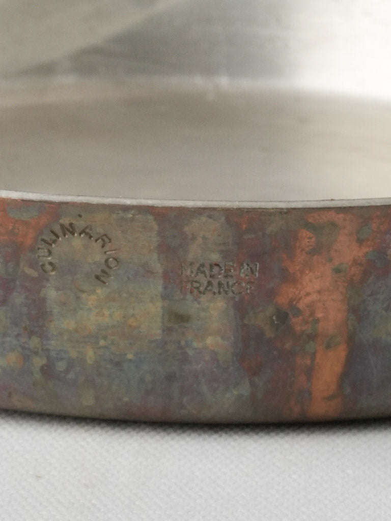 Timeless French copper cookware duo