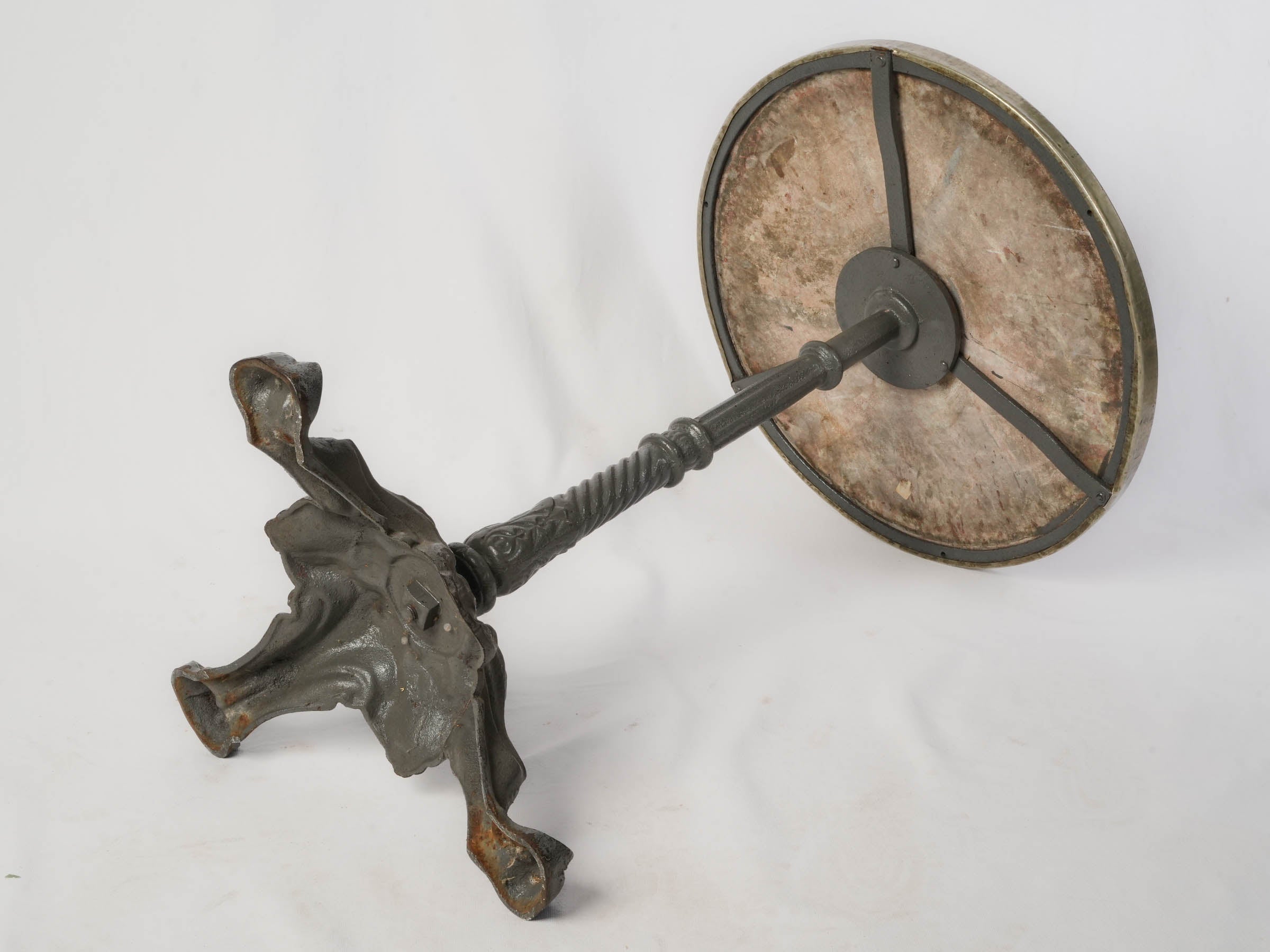 Warm-toned Parisian accent table