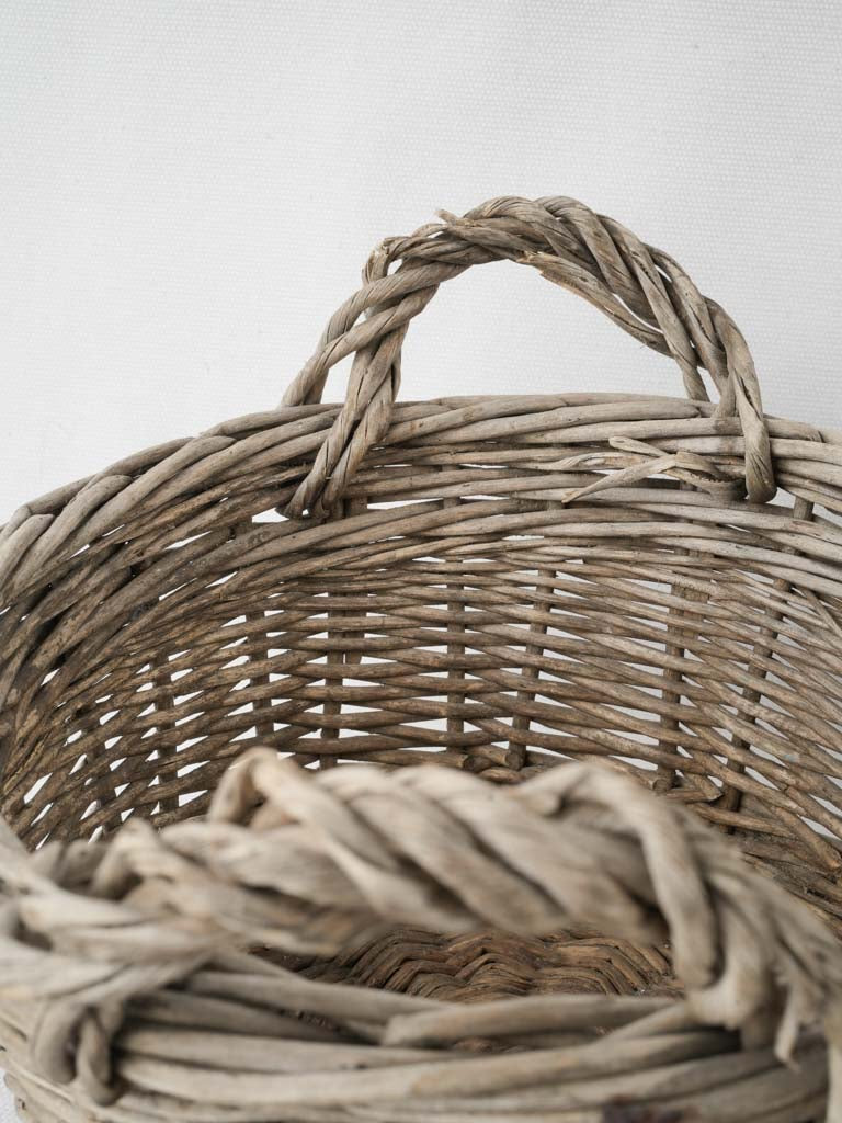 Beautiful vintage wicker baskets