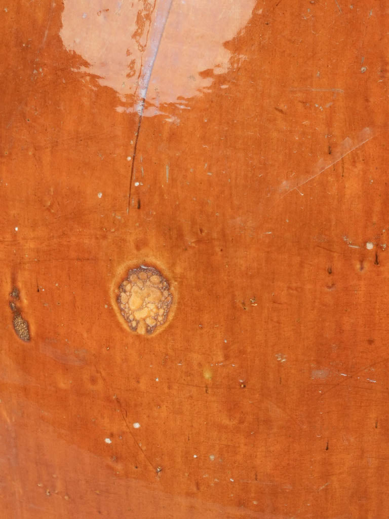 Antique terracotta wine storage capasone