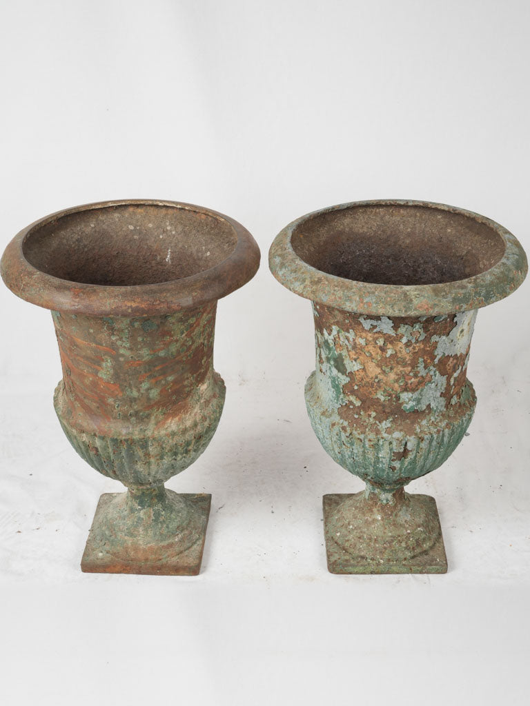 Antique Medici urns, historical decor