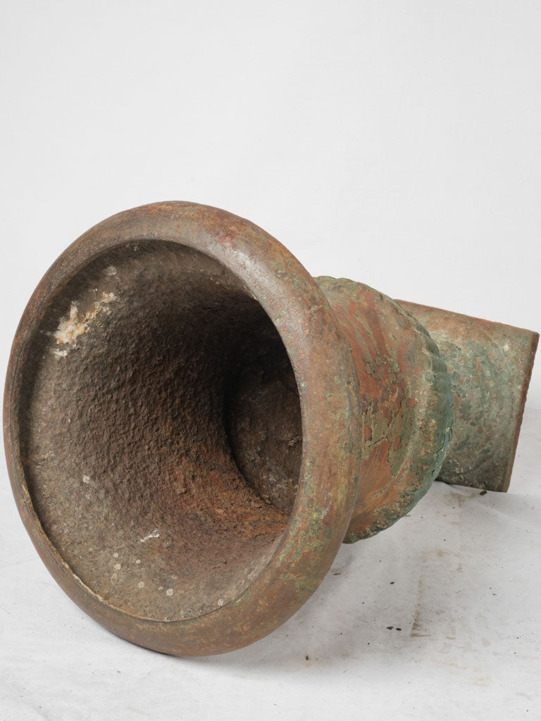 French cast iron urns, charming