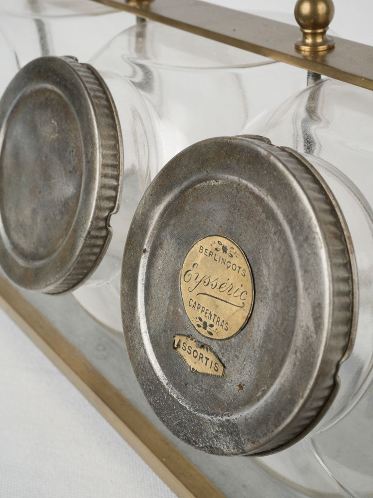 Traditional Carpentras glass containers