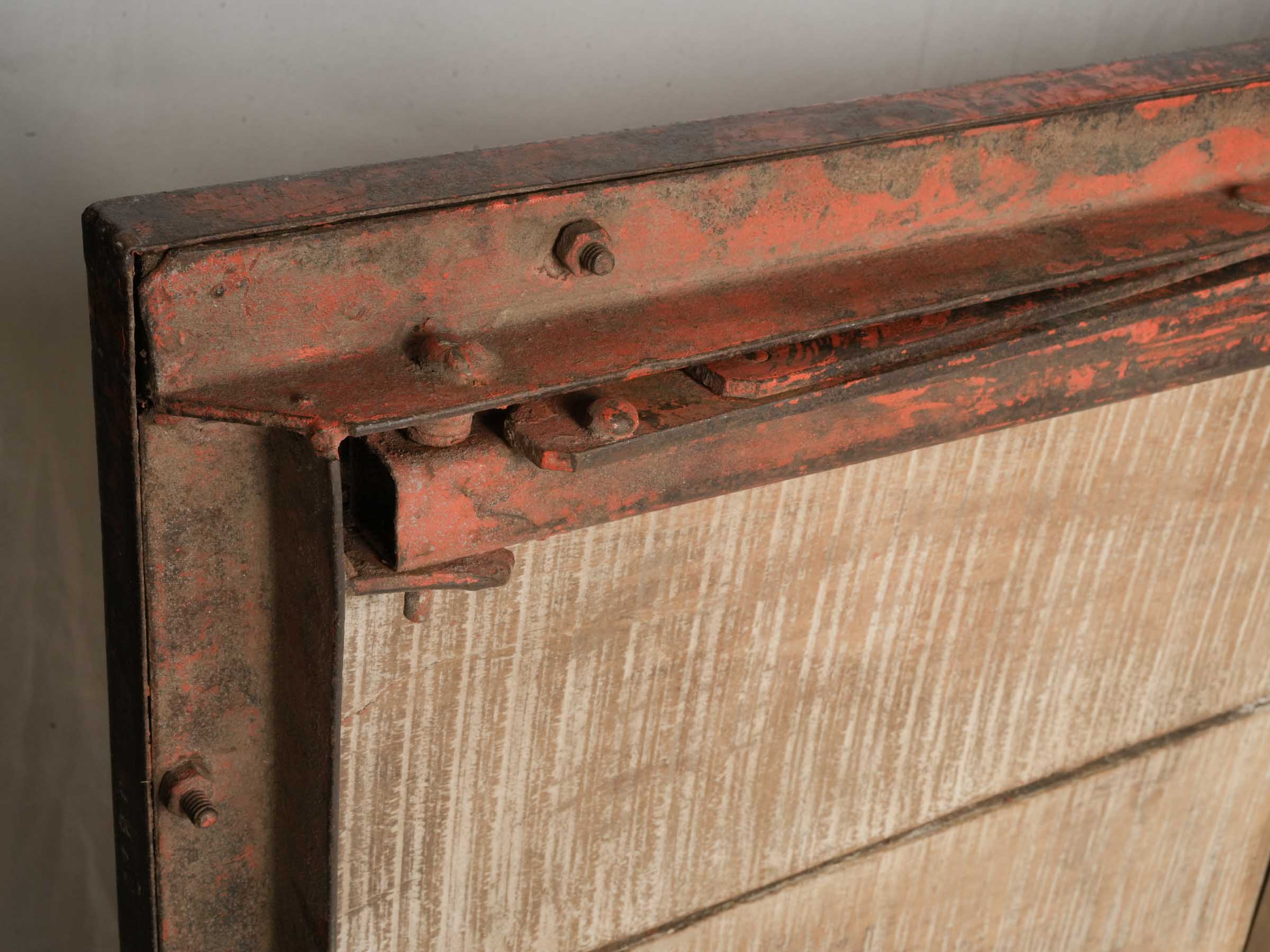 Authentic distressed studio table