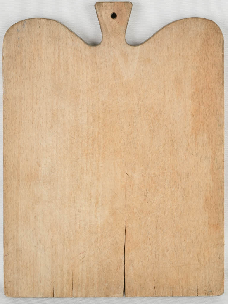 Antique French beechwood cutting board