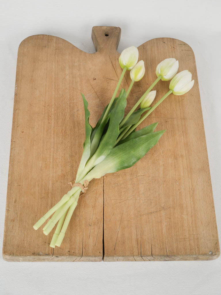 Rustic French kitchen beechwood board