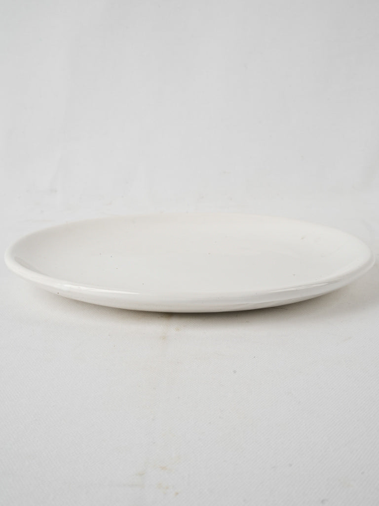Elegant antique plate, artisan creation