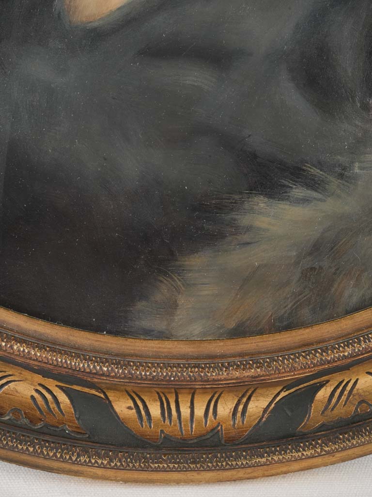 Timeless black gown portrait