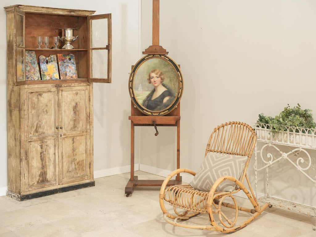 Masterly rendered woman portrait