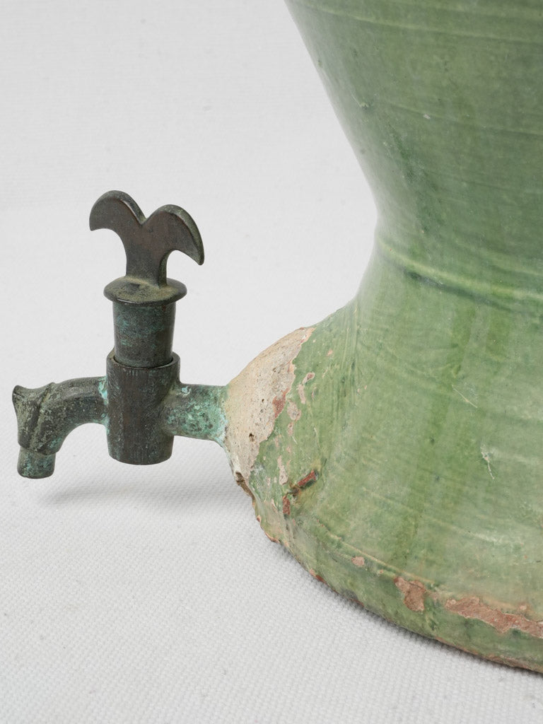 Patina-aged kitchen accent