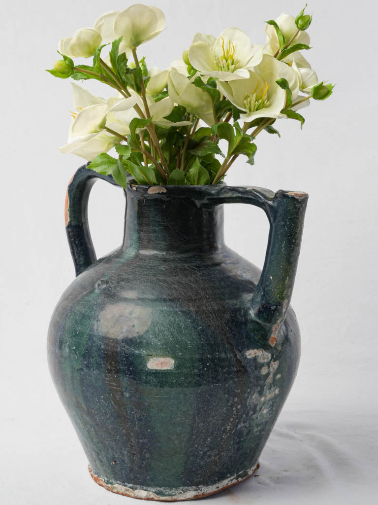 Exquisite vintage terracotta orjol