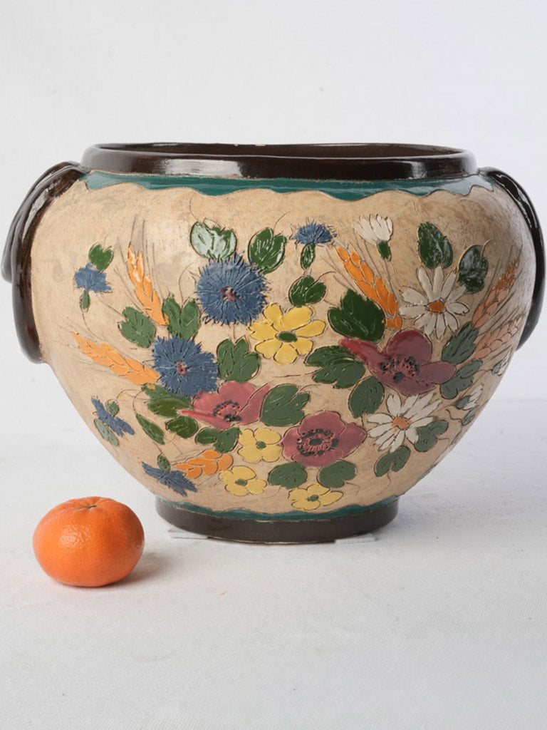 Handcrafted decorative Massier pottery