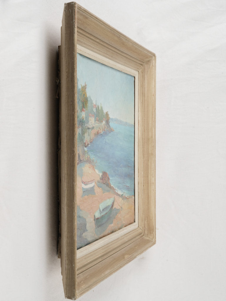 Impressionistic style seascape artwork