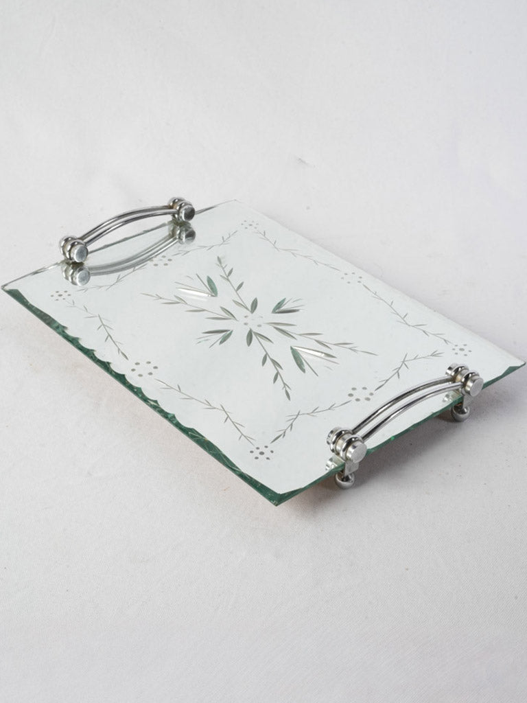Mid-century sophisticated serving tray