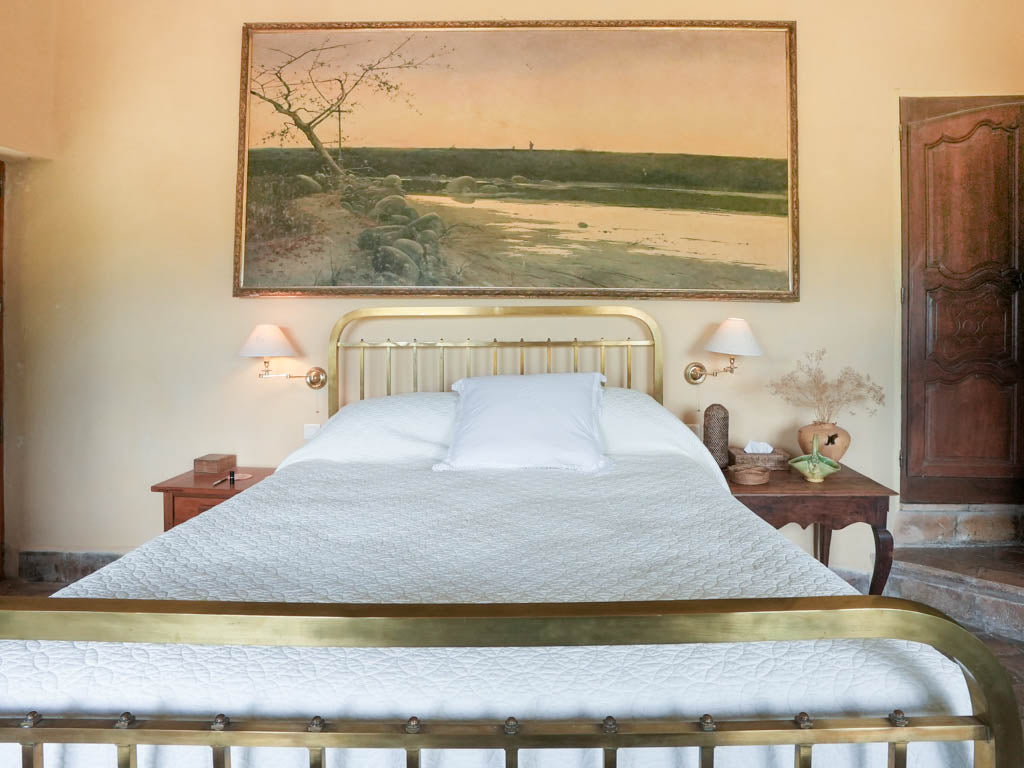 Intricately produced 1800s Spanish landscape painting